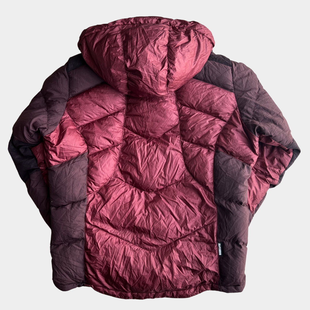 Montbell Windstopper Puffer Jacket - Red / Wine (XL)