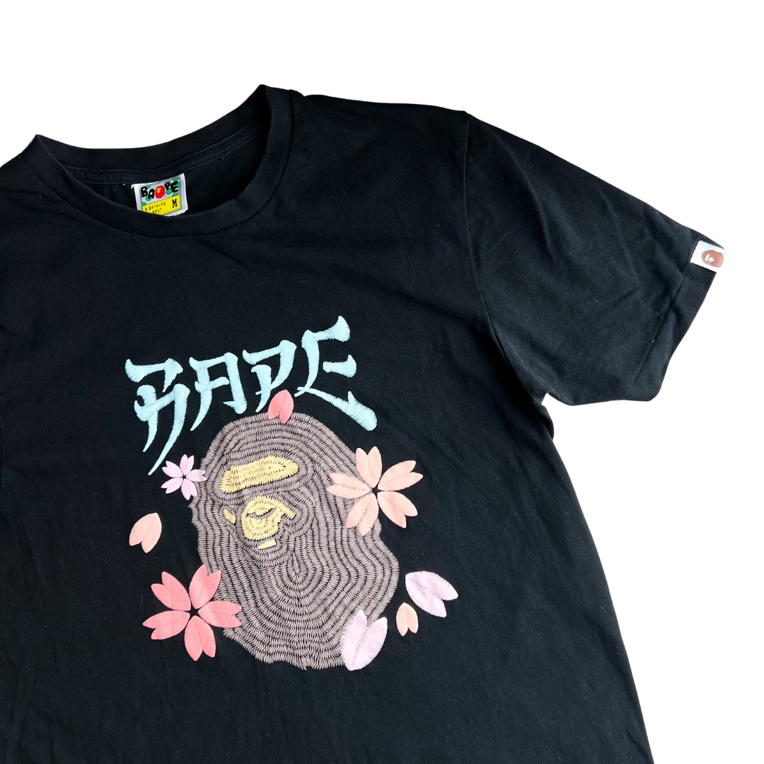 Bape Sakura Graphic Logo Tee (M)