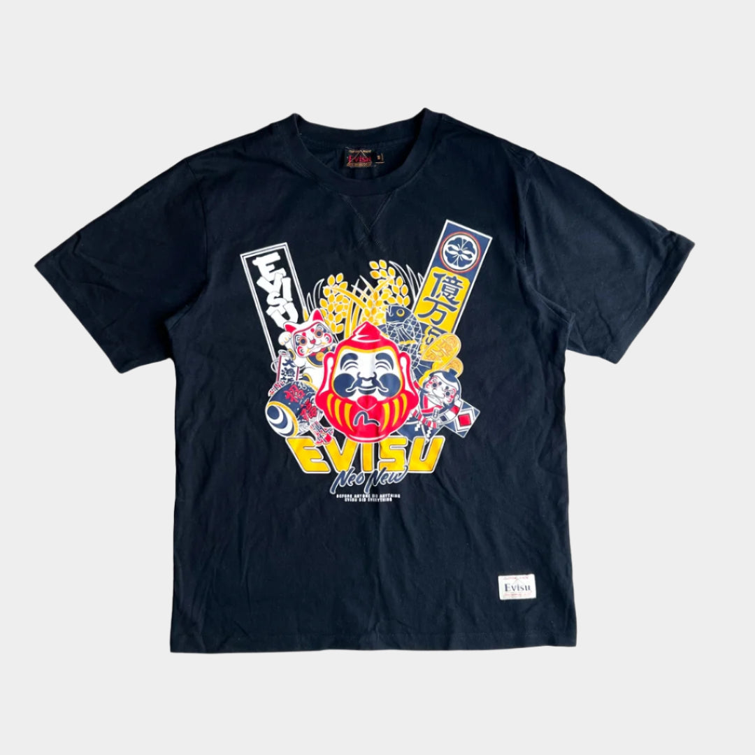 Evisu Neo New Graphic Logo Tee ( M )