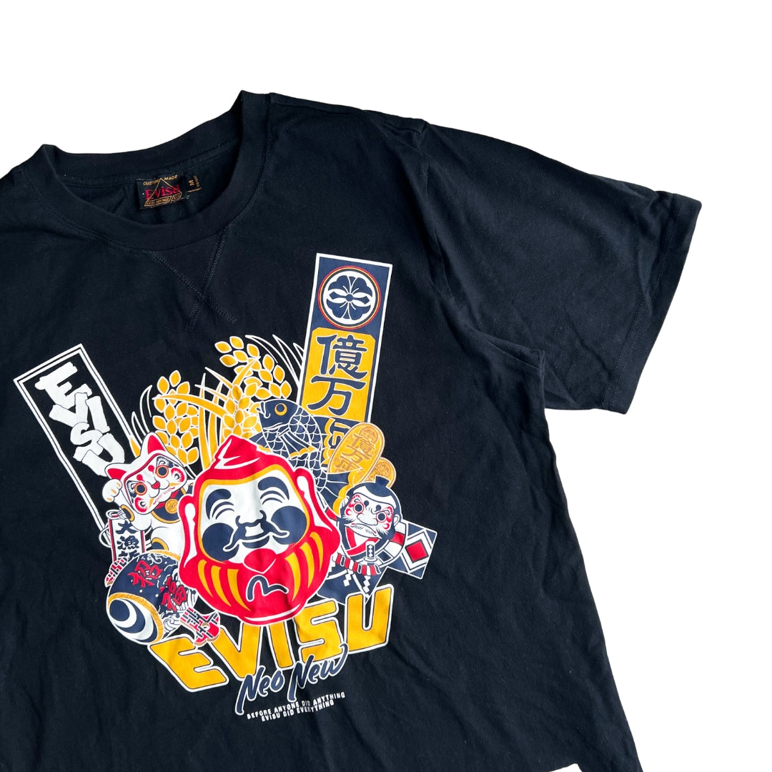 Evisu Neo New Graphic Logo Tee ( M )